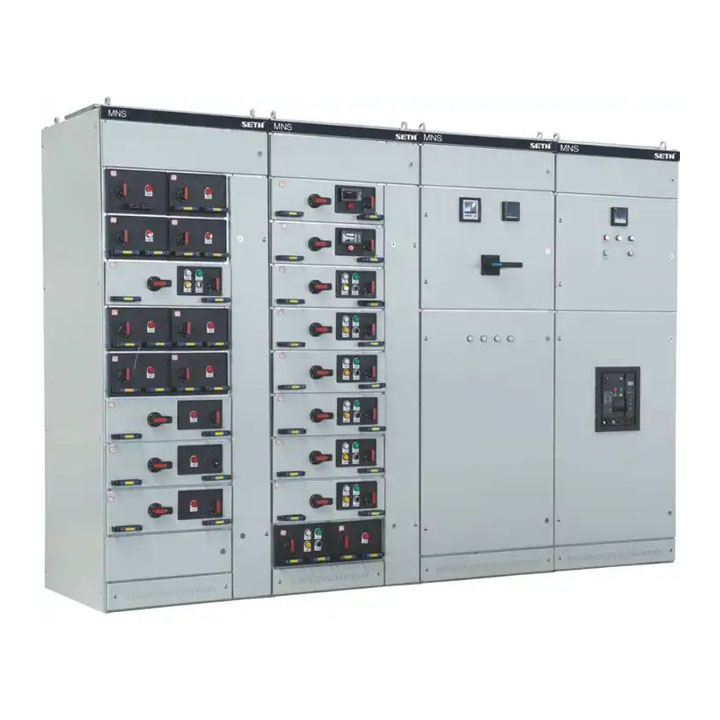 Switchgear med lav spændingsskuffe